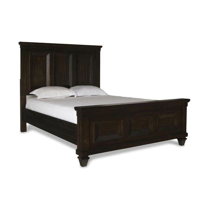 New Classic Furniture Furniture Sevilla 6-Piece Wood Queen Bedroom Set in Walnut