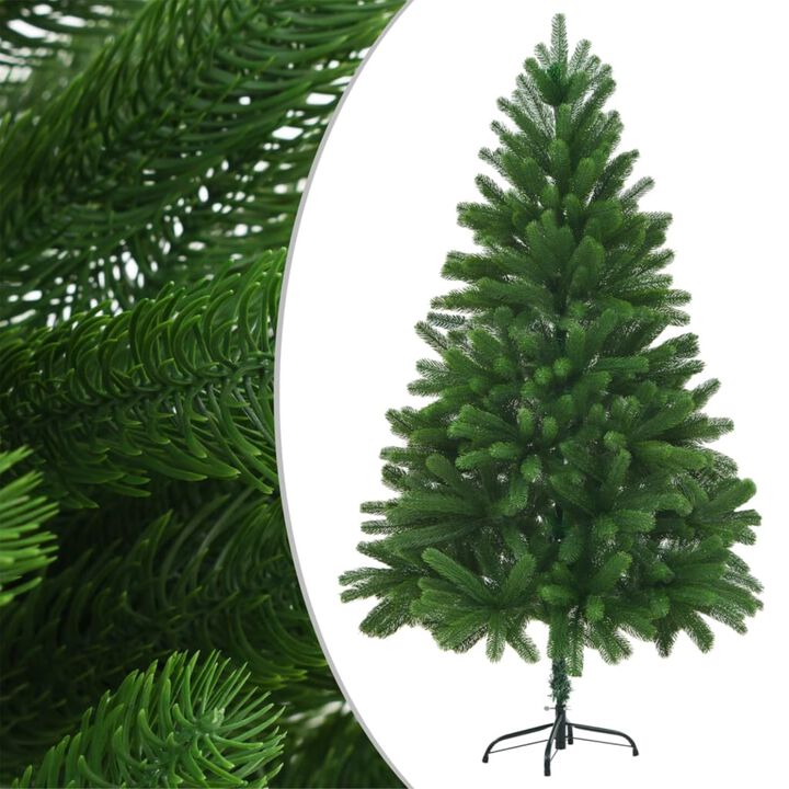 vidaXL Artificial Christmas Tree with LEDs&Ball Set 82.7" Green
