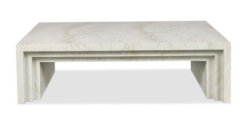 Aries Coffee Table Faux Marble
