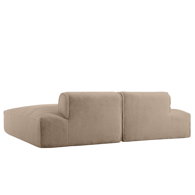 Merax Fully Compressed Sleeper Sofa for Living Room