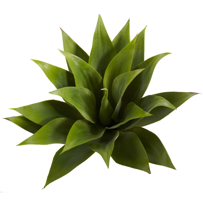 Hivvago 17" Agave Succulent Plant (Set of 2)