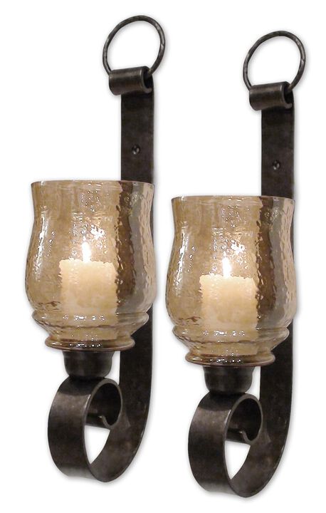 Uttermost Joselyn Small Wall Sconces Set of 2