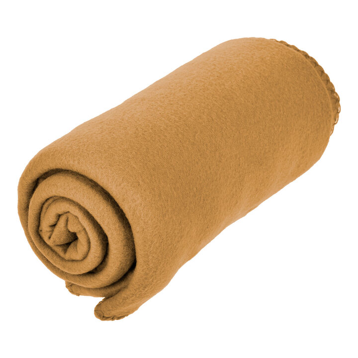 Versatile 50 x 60 Cozy Premium Fleece Throw Blanket - 12 Pack