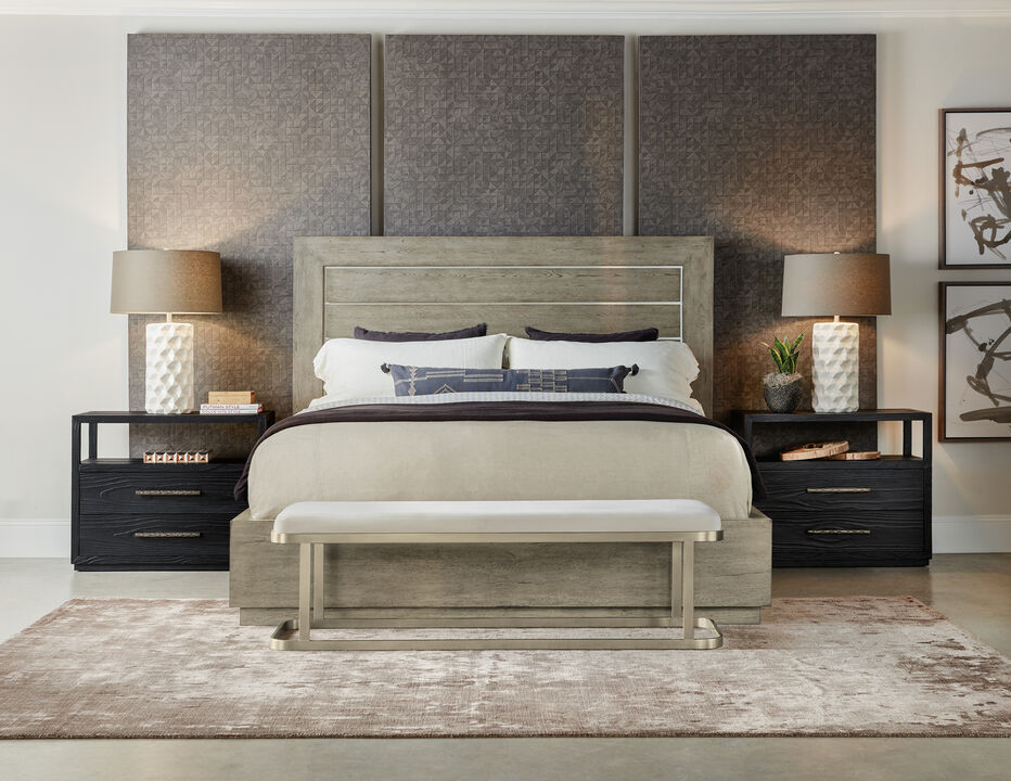 Linville Falls Mill Ridge King Panel Bed