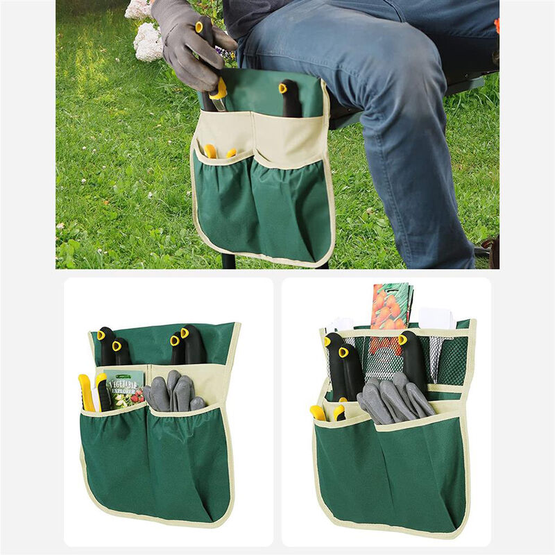 Folding Garden Kneeler – Bench Stool with Kneeling Pad for Comfortable Gardening