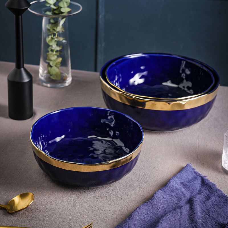Stone Lain Florian Porcelain Serving Bowl Set 3 Piece
