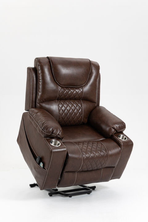 Electric Lounge Chair for Elderly Relaxation
