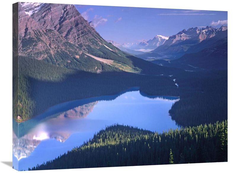 Mount Patterson at Peyto Lake, Banff National Park, Alberta, Canada-Canvas Art-32x24