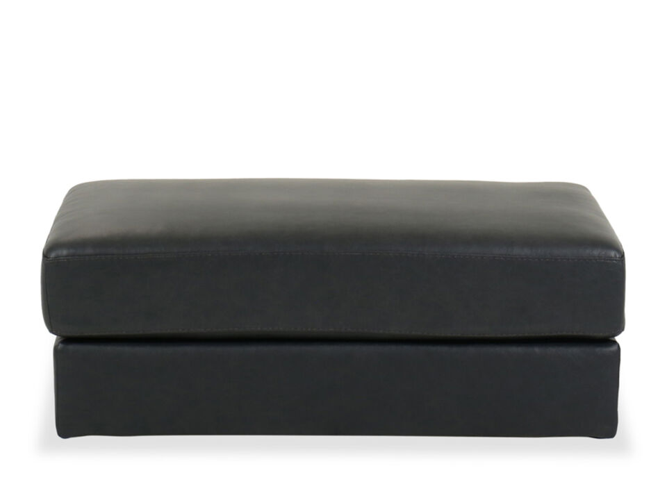 Amiata Leather Ottoman