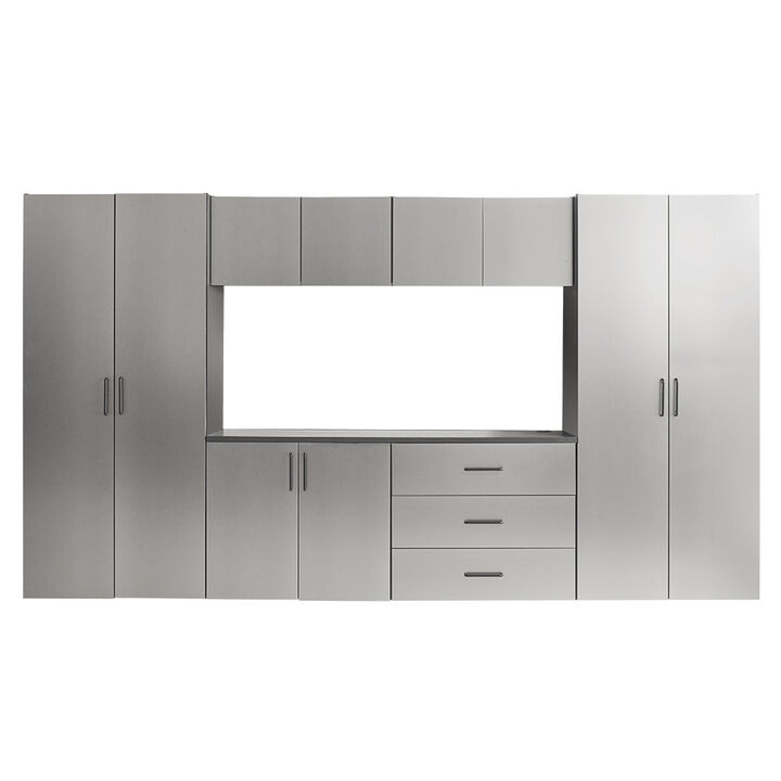Astro Series 128 in. W x 79 in. H x 20 in. D Garage Cabinet Set A (7-Piece)