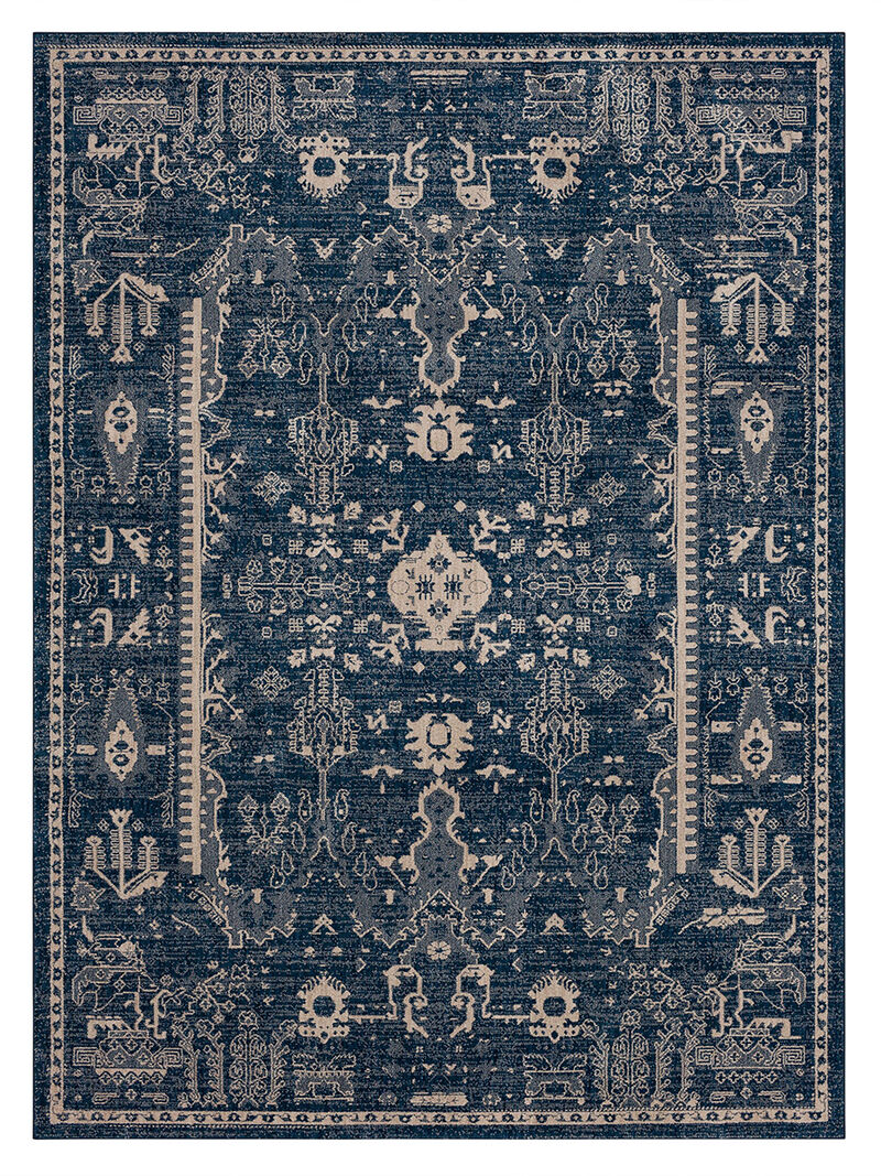 Zephyr Rotorua Majolica Blue 9' 6" X 12' 11" Rug