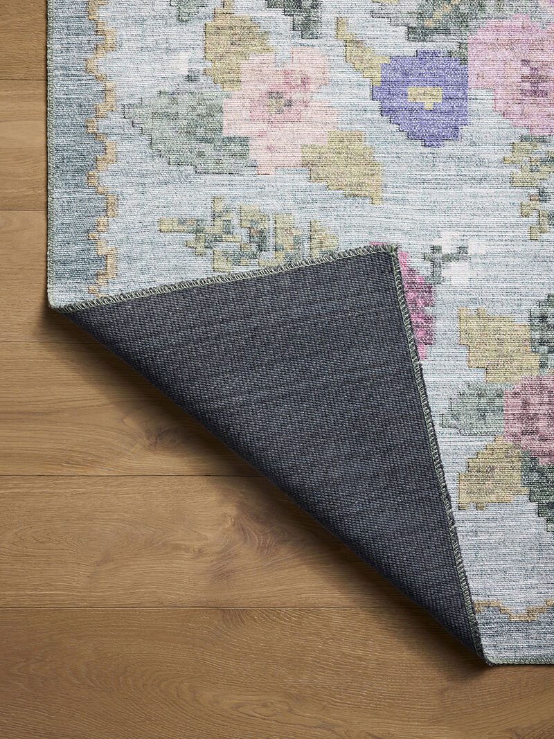Rosa RSA-02 Sky 7''6" x 9''6" Rug by Rifle Paper Co.