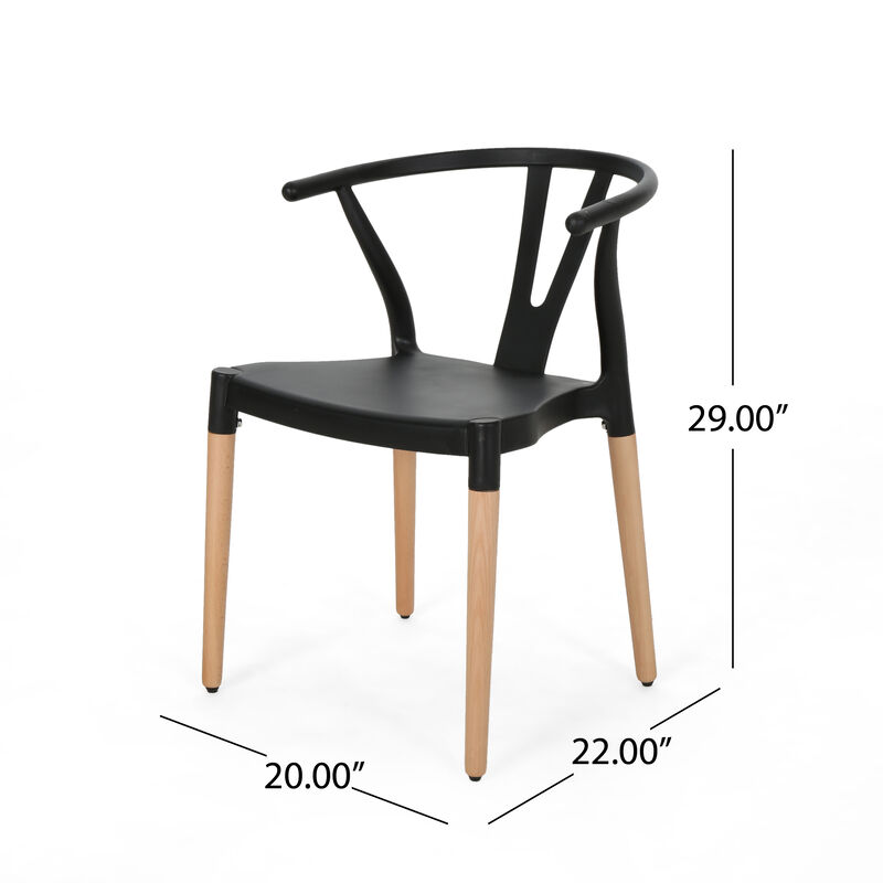 Merax Classic Dining Chairs Set of 2