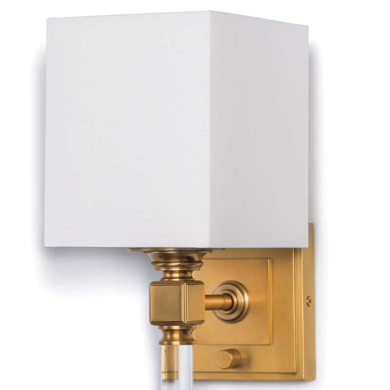 Crystal Tail Sconce