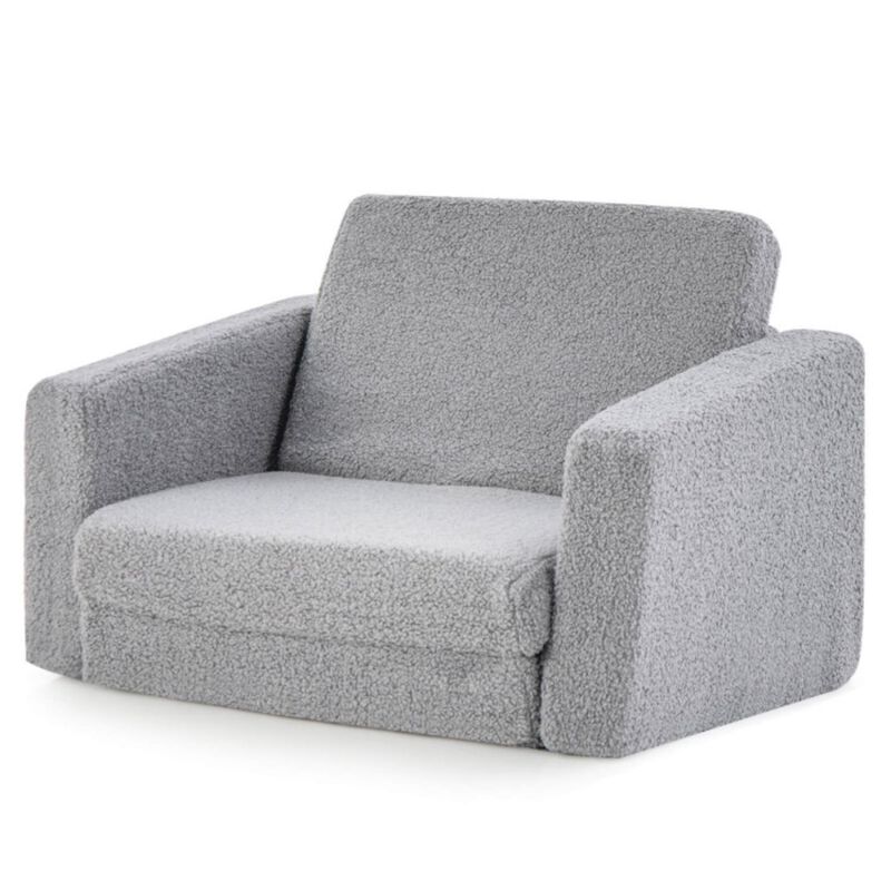 Hivvago 2-in-1 Children’s Convertible Sofa to Lounger