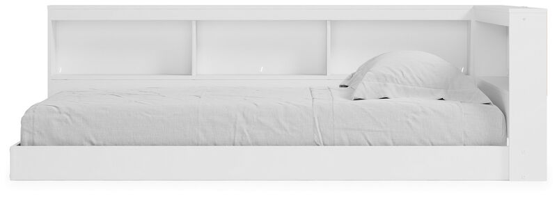 Twin Bookcase Storage Bed
