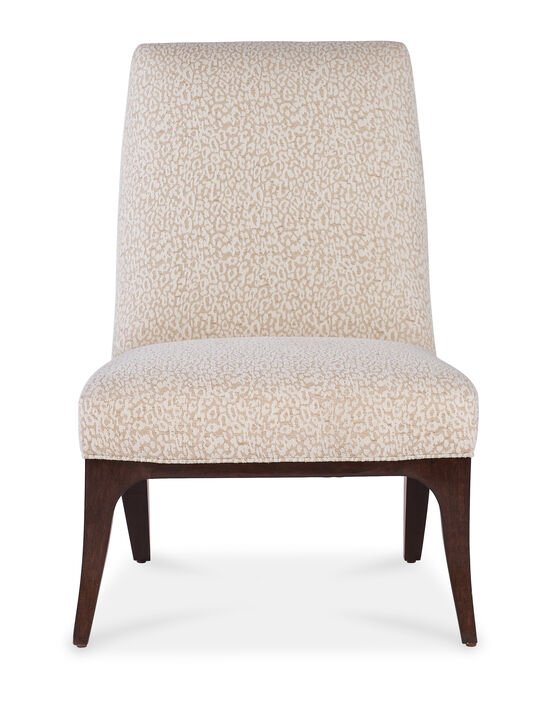 Bella Beige Slipper Chair