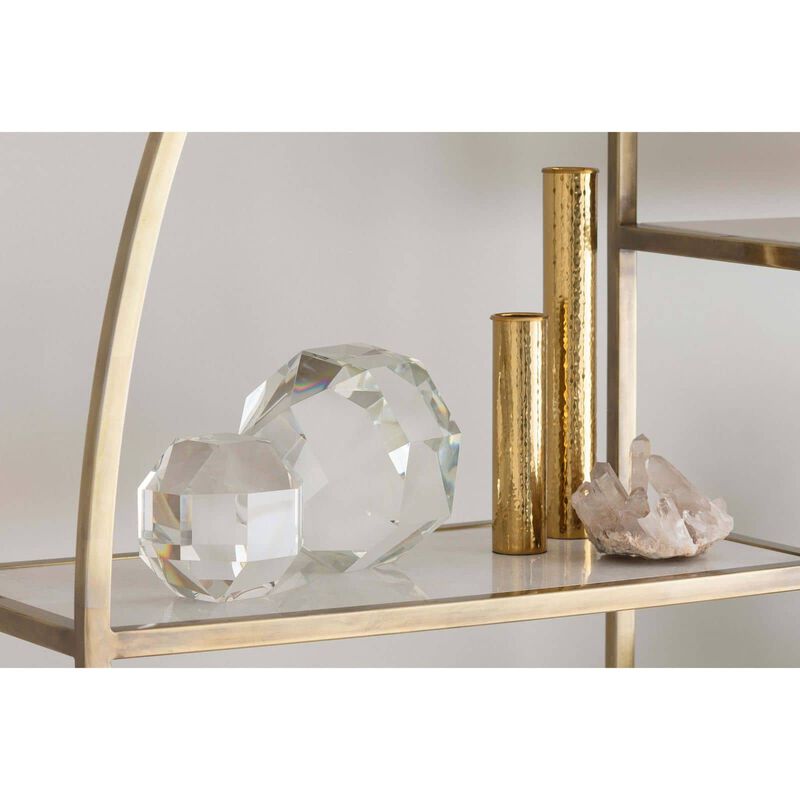 Hammered Bud Vase Set