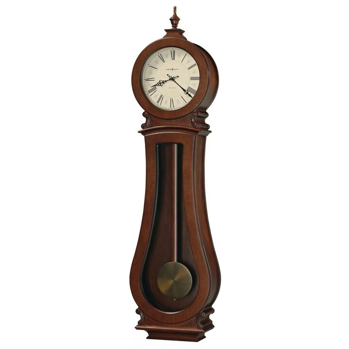 Howard Miller 625551 Howard Miller Arendal Wall Ii Wall Clock 625551 Cherry Bordeaux