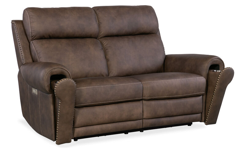 Duncan Power Loveseat with Power Headrest & Lumbar