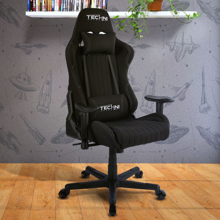 Streamdale Fabric Ergonomic High Back Racer Style Pc Gaming Chair
