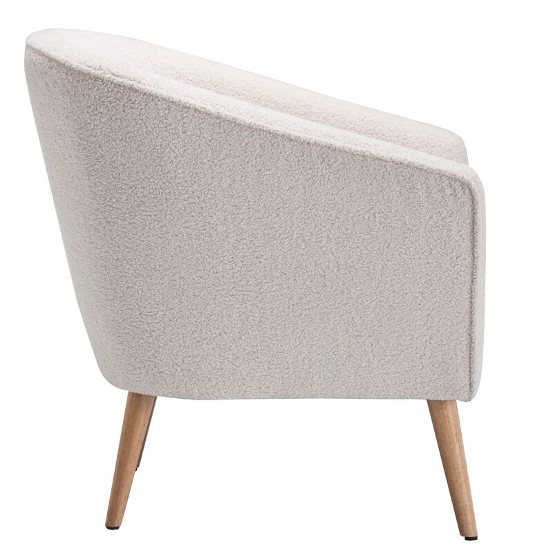 Rodin Modern Barrel Accent Chair