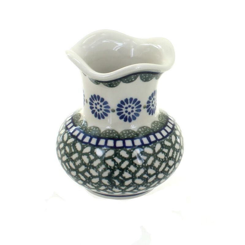 Blue Rose Polish Pottery Blue Posy Bud Vase
