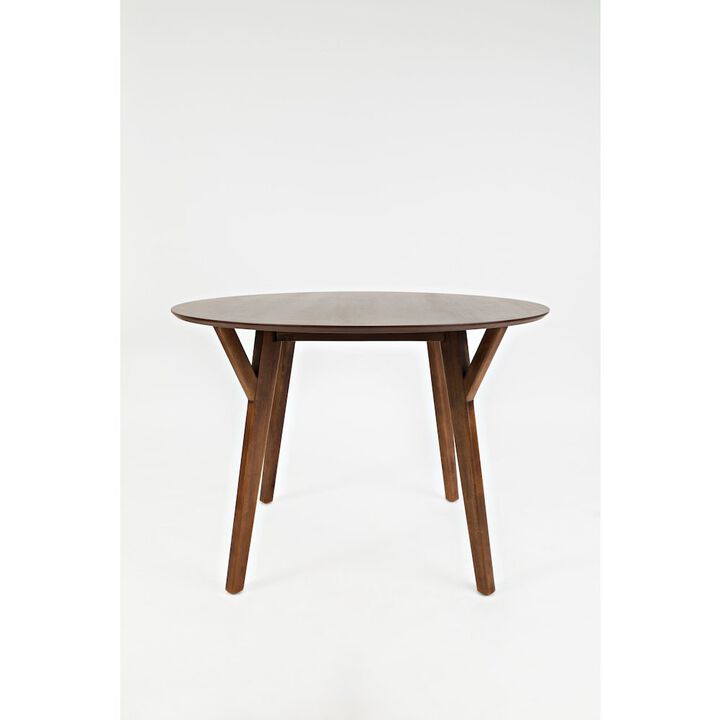 Jofran Copenhagen 44 Round Mid-Century Modern Dining Table