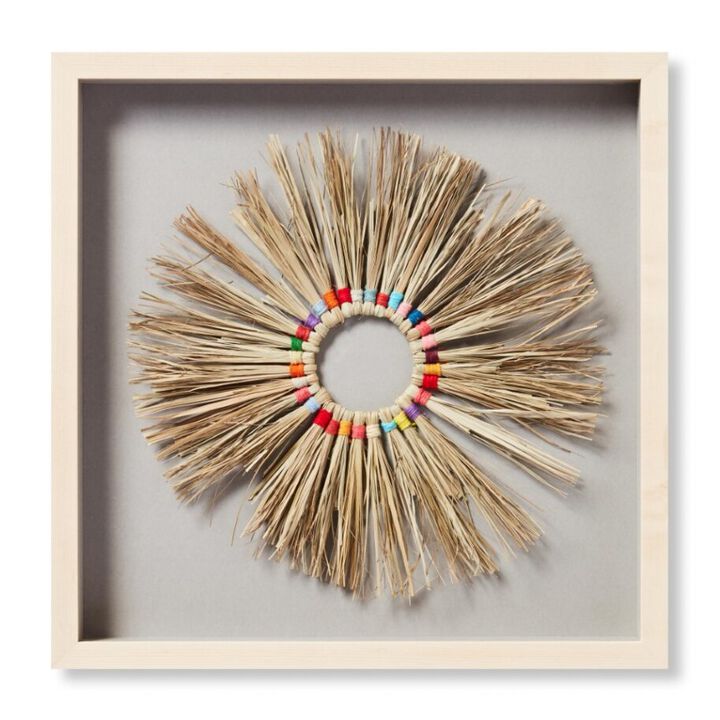 Rainbow Wreath Mini Wall Art