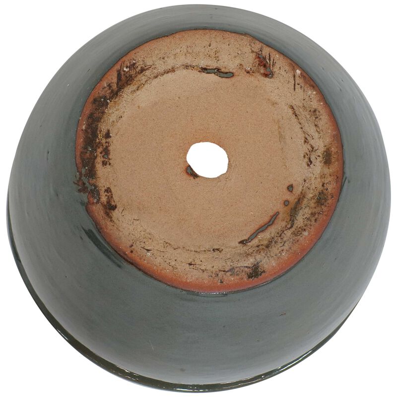 Sunnydaze Chalet Glazed Ceramic Planter - Set of 2