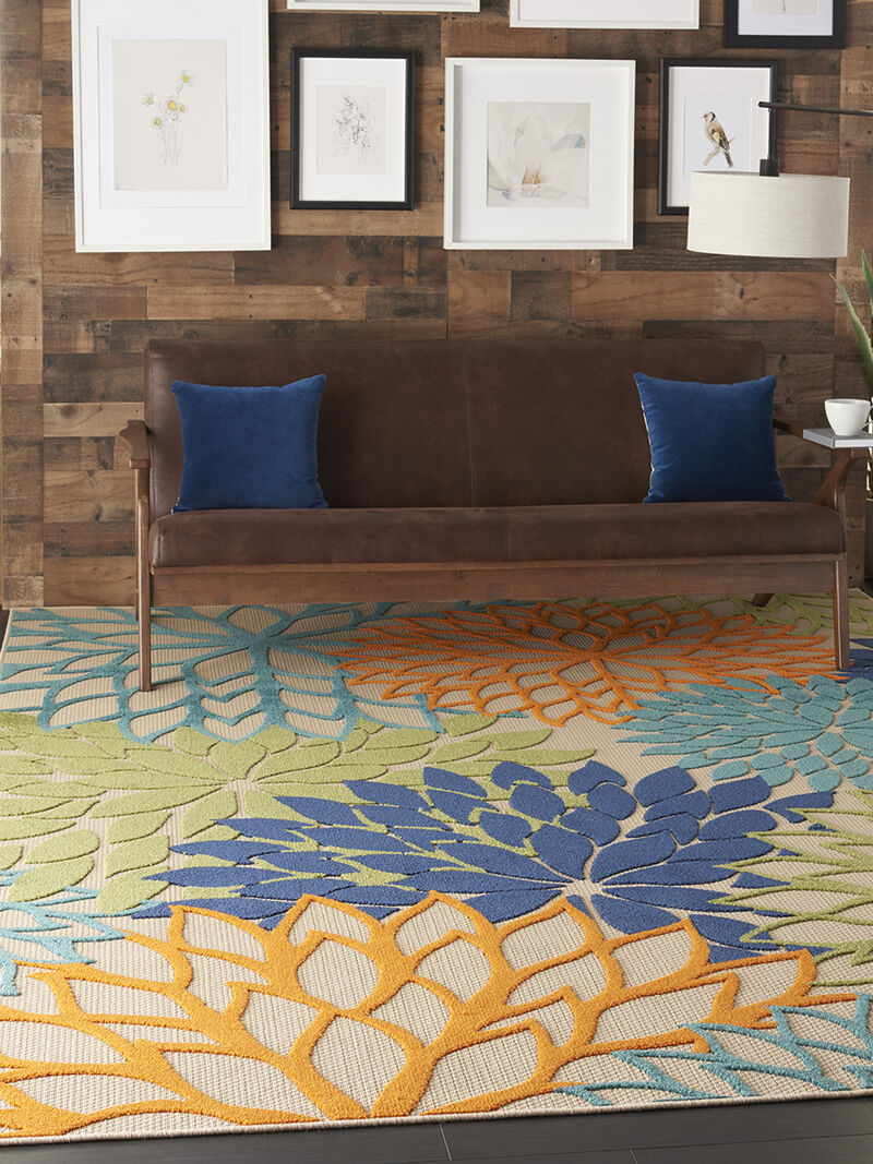 Aloha ALH05 Multicolor 6' x 9' Rug