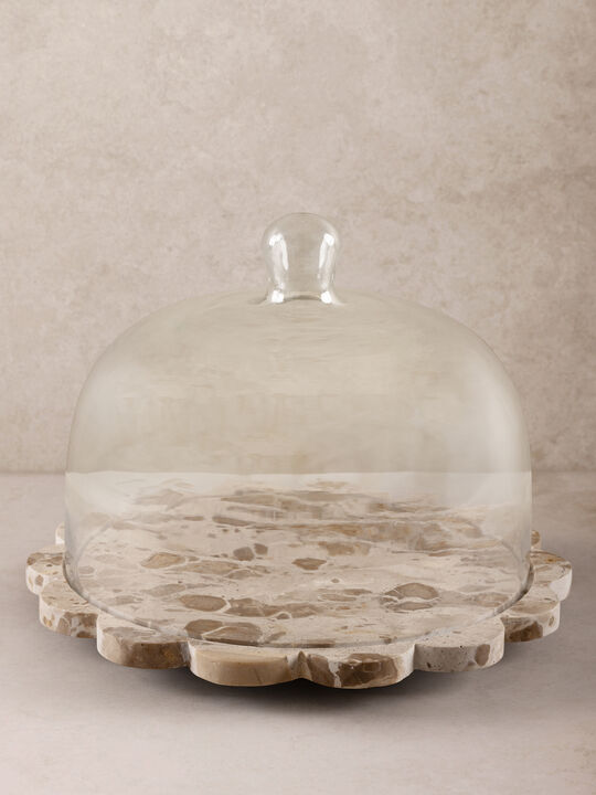 Viola Serving Board with Cloche