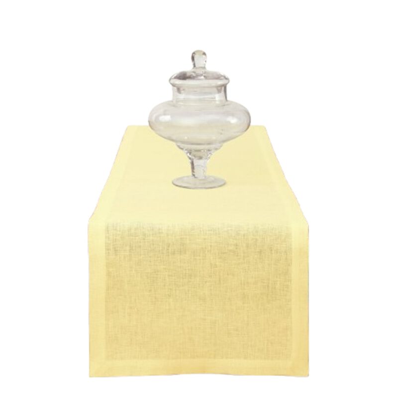 Solino Home 100% Pure Linen Table Runner | Fete for Valentine;s