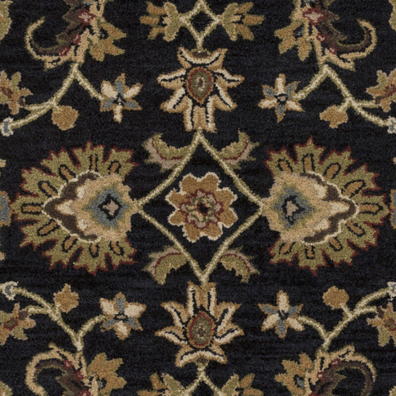 Middleton AWMD-1000 3' x 5' Black Rug