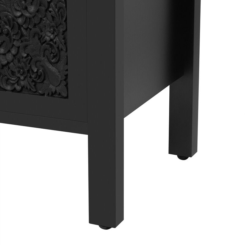 Merax Retro TV Stand Entertainment Center Media Console Cabinet
