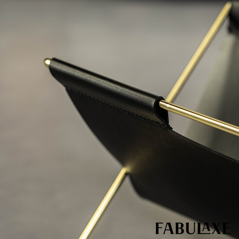 Fabulaxe 9-In Foldable Magazine Rack