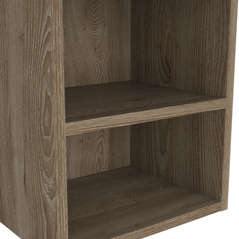 DEPOT E-SHOP Savona Medicine Single Door Cabinet, Two Interior Shelves, Two External Shelves, White