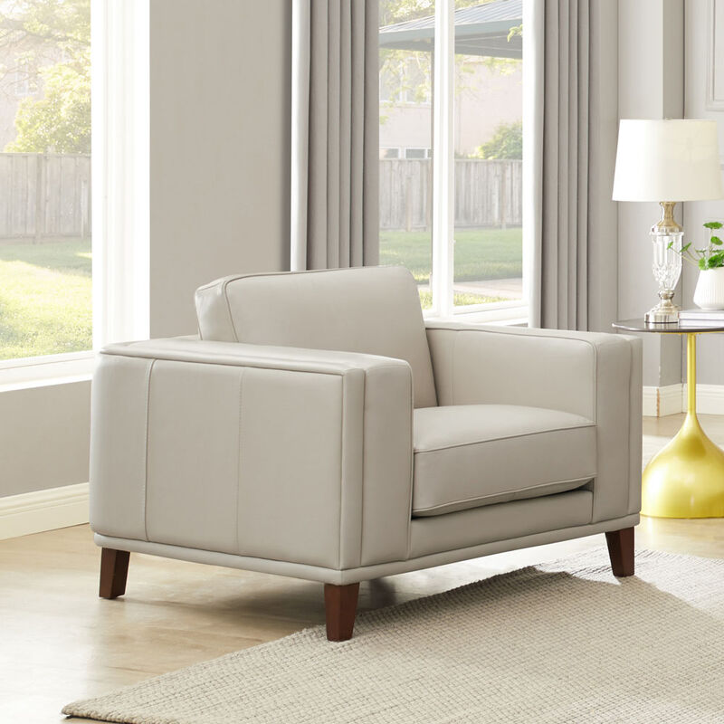 Lyon Top Grain Leather Chair