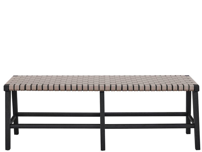 Harlyn Bench in Charcoal