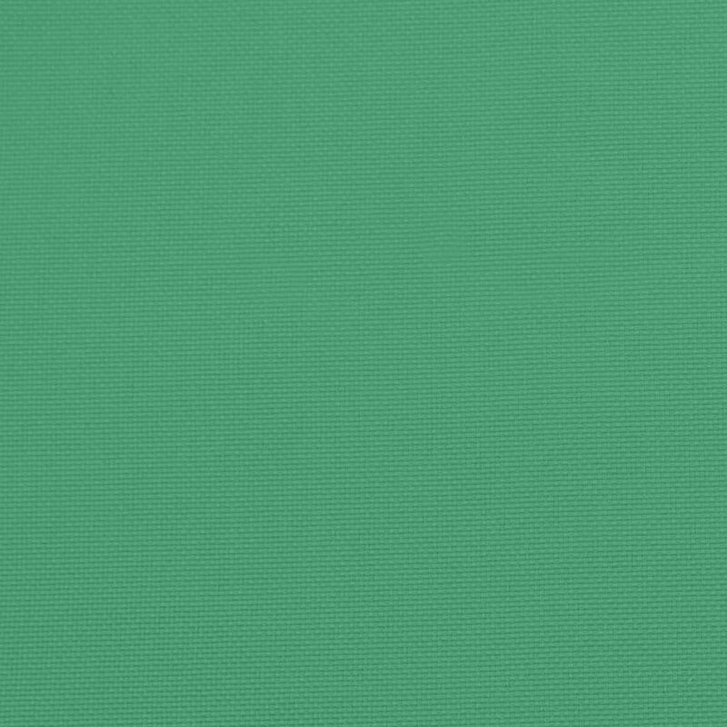 Kia Outdoor Cushions for Set of 2, Tufted Green Oxford Fabric - Benzara