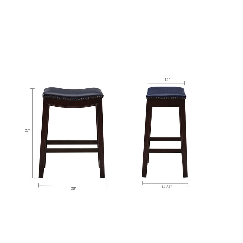 Belfast Saddle Counter Stool