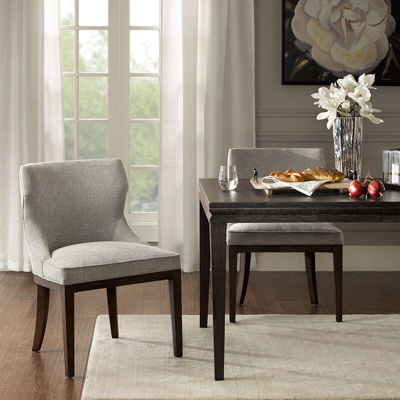 Gracie Mills Alaina Traditional 2-Peice Dining Side Chair Set