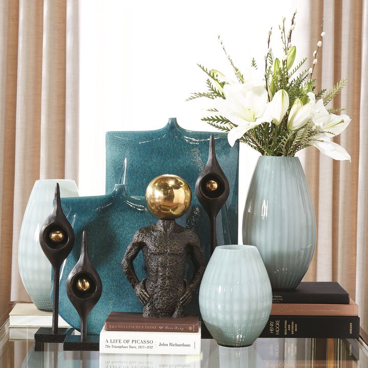 Kimono Vase- Blue Small