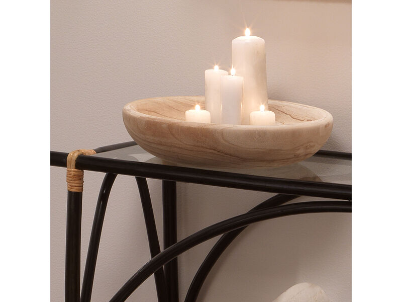 Laurel Small Wooden Bowl