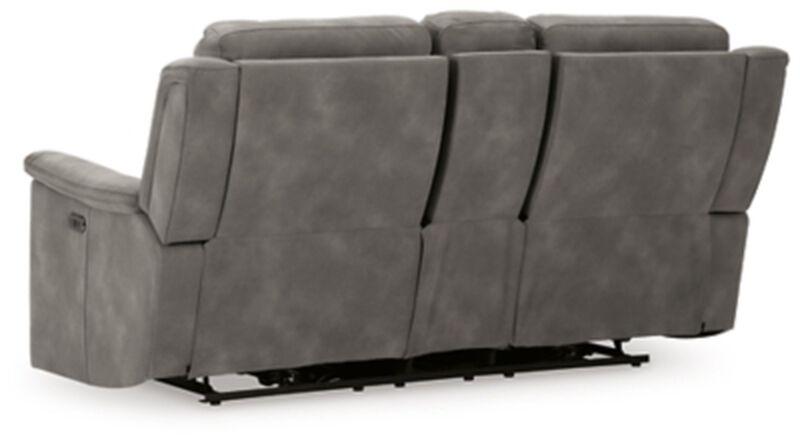 DuraPella Power Reclining Loveseat with Console