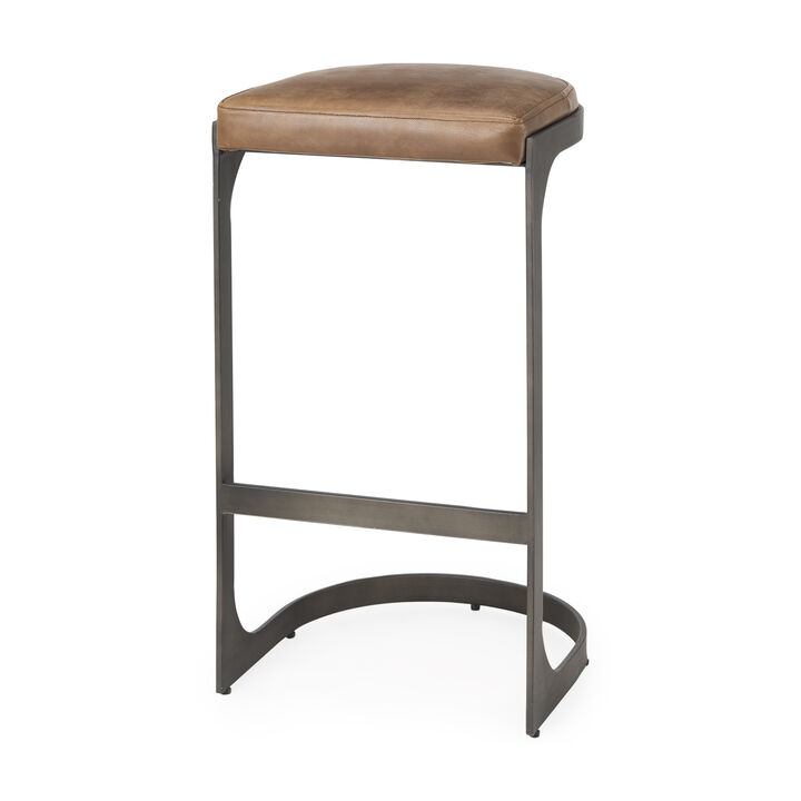 Tyson Brown Bar Stool