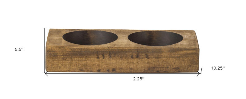 Hivvago 4" Wide Tabletop Pillar Candle Holder
