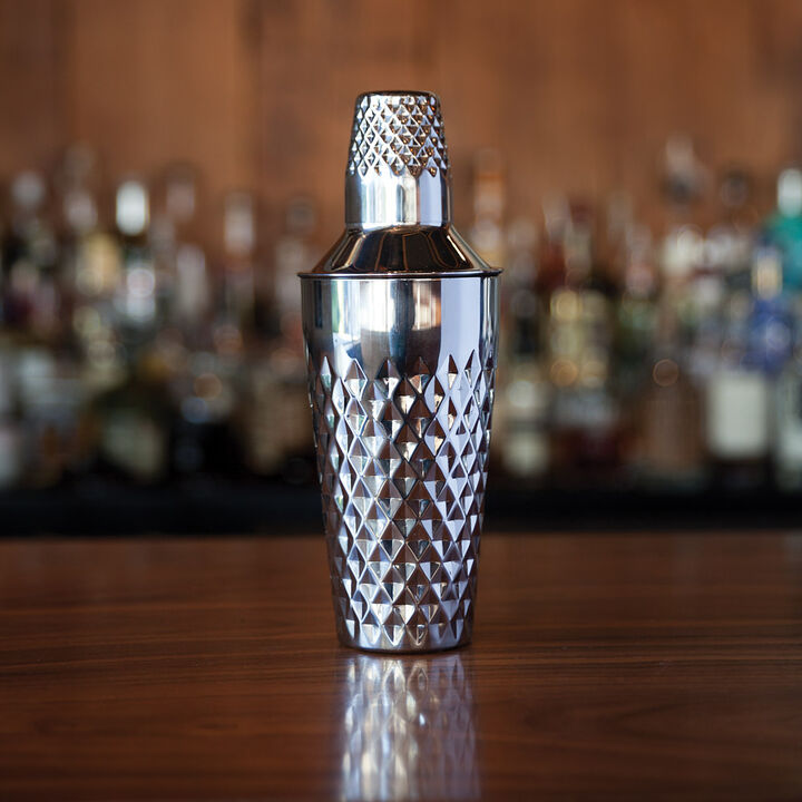 Irving Stainless Steel Faceted Cocktail Shaker