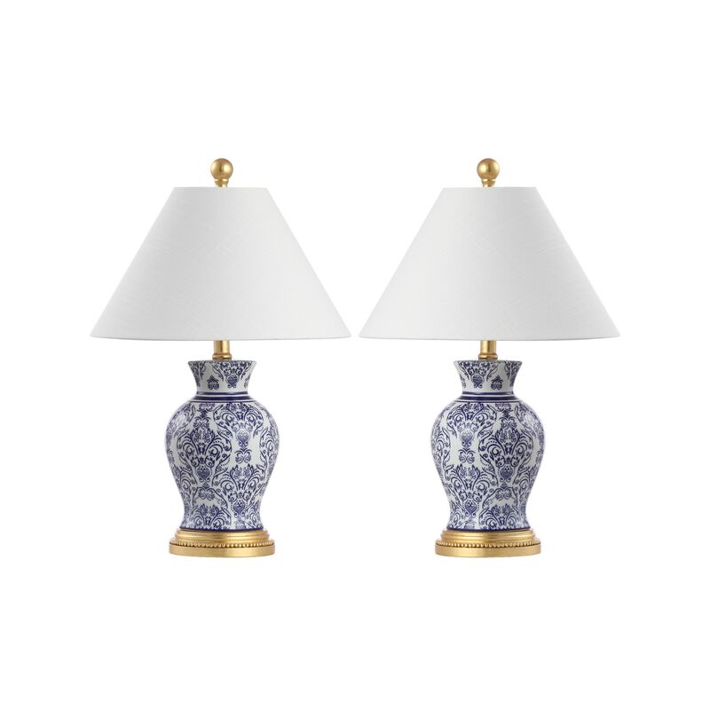 Xia Ceramic/Iron Classic Modern LED Table Lamp
