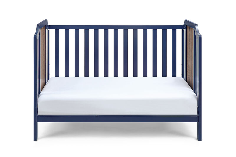 Suite Bebe Brees 3-in-1 Convertible Island Crib Black/Brownstone
